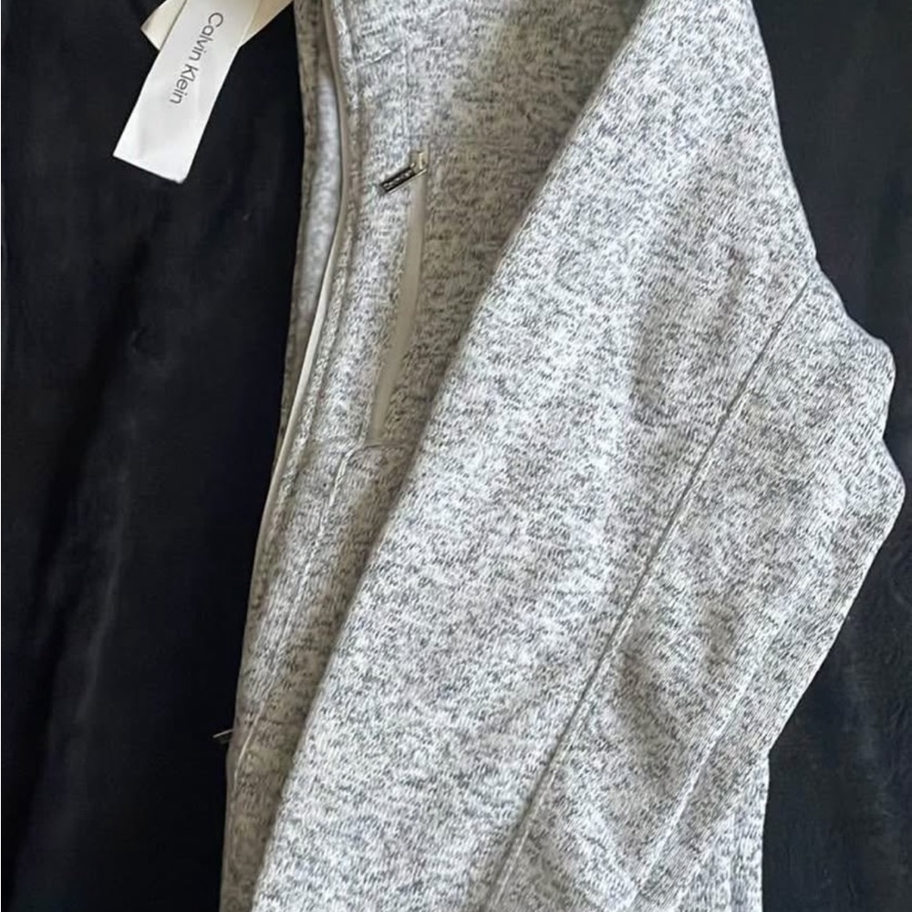 Gray Zip-Up Jacket - Picture 2 of 3